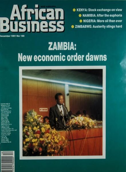 African Business English Edition – December 1991 Cover