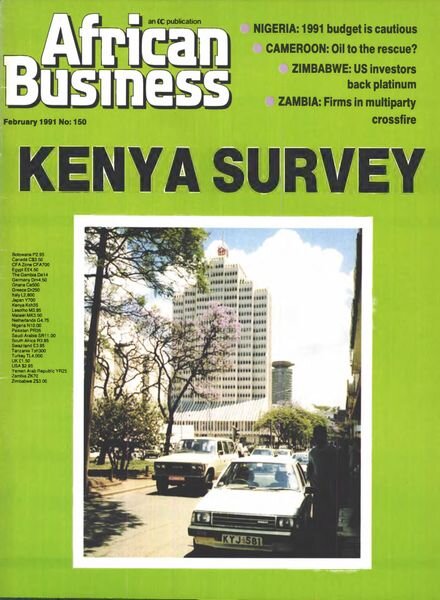 African Business English Edition – February 1991 Cover