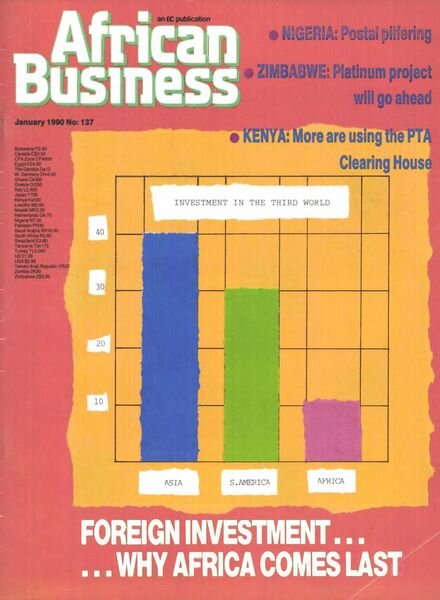 African Business English Edition – January 1990 Cover