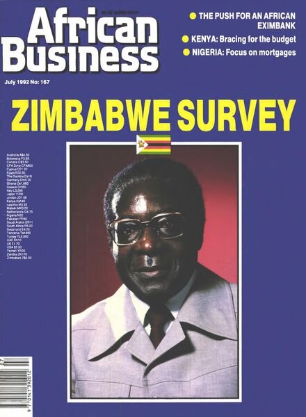 African Business English Edition – July 1992 Cover