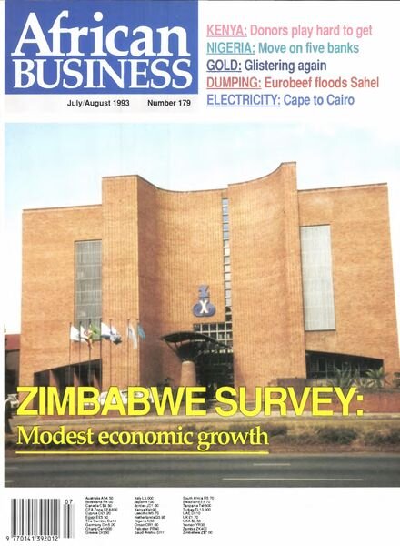 African Business English Edition – July-August 1993 Cover