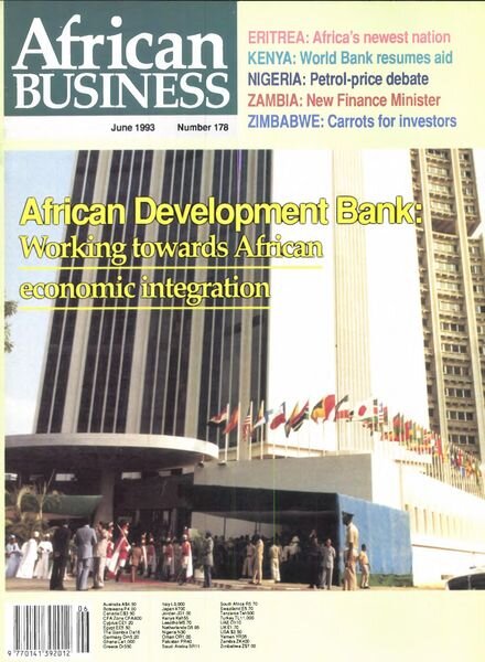 African Business English Edition – June 1993 Cover