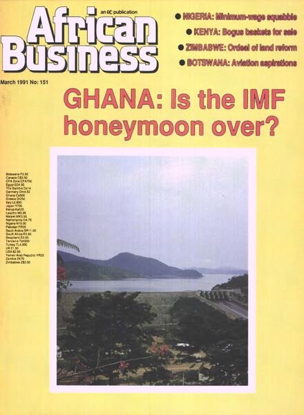African Business English Edition – March 1991 Cover