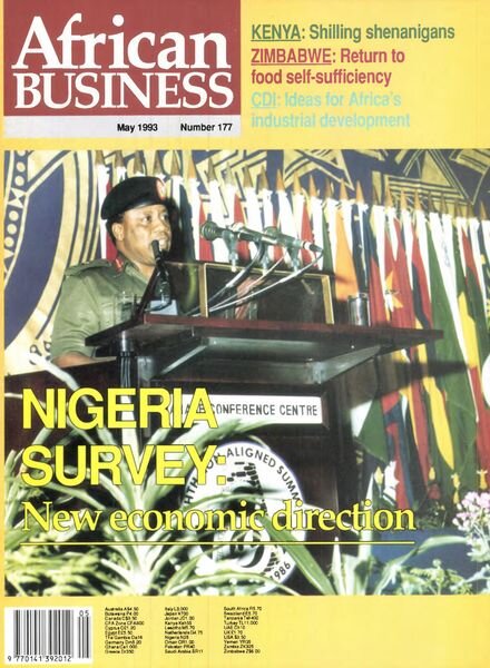 African Business English Edition – May 1993 Cover