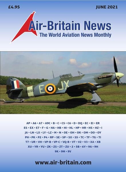 Air-Britain News – June 2021 Cover