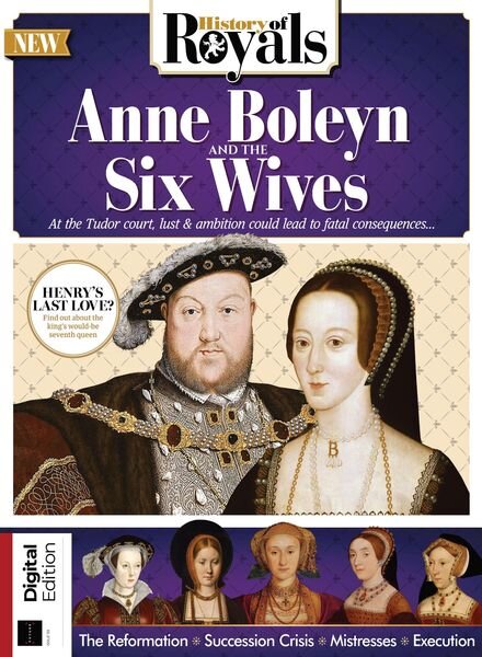 All About History Anne Boleyn & The Wives of Henry VIII – June 2021 Cover