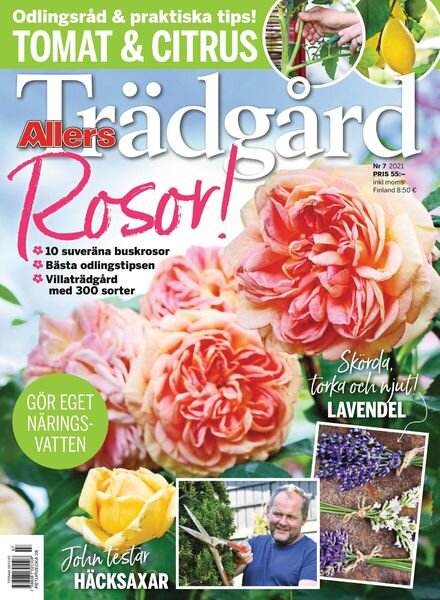 Allers Tradgard – 17 juni 2021 Cover