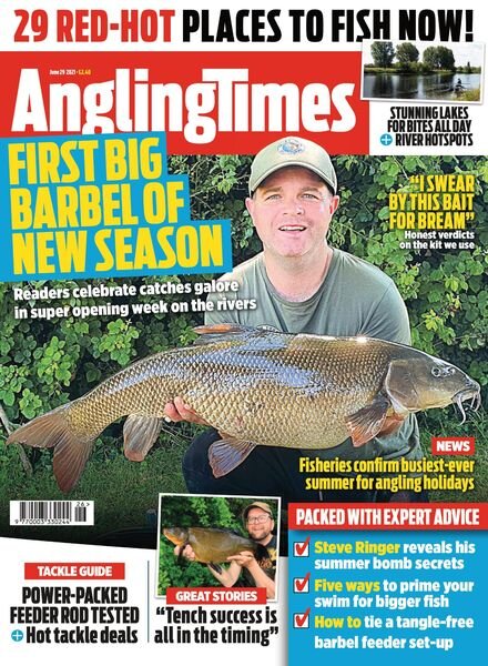 Angling Times – 29 June 2021 Cover