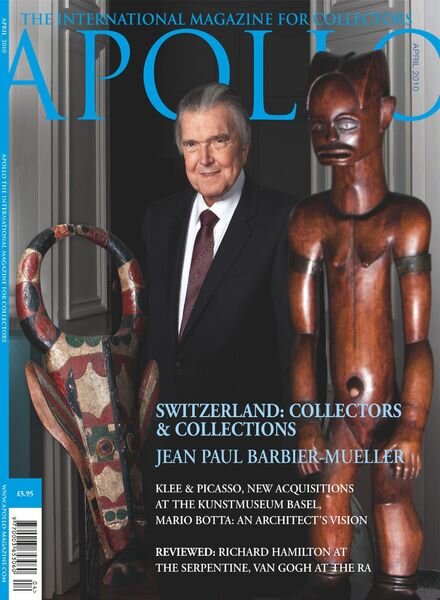 Apollo Magazine – April 2010 Cover