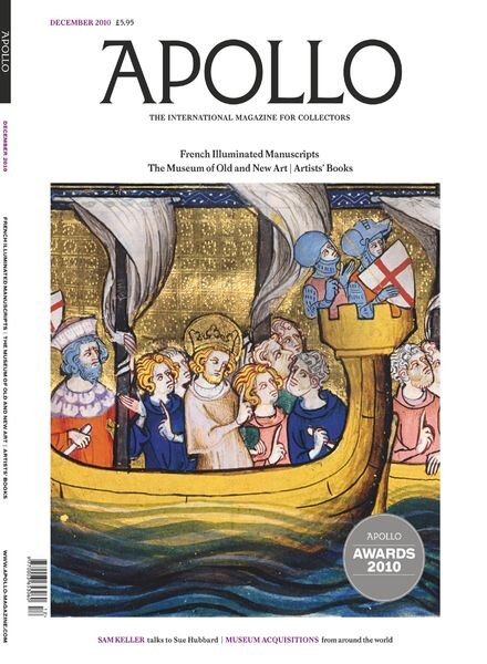 Apollo Magazine – December 2010 Cover