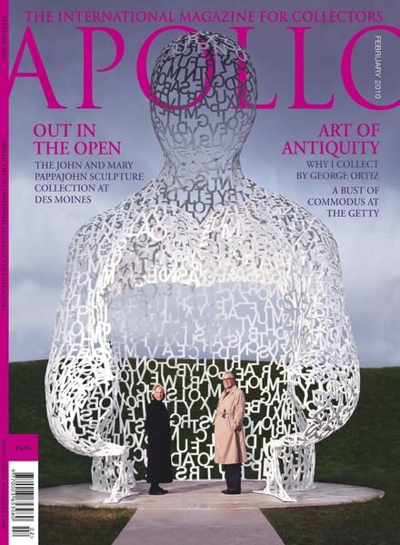 Apollo Magazine – February 2010 Cover