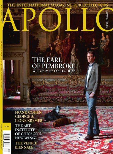 Apollo Magazine – July – August 2009 Cover