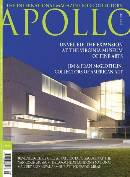 Apollo Magazine – May 2010 Cover