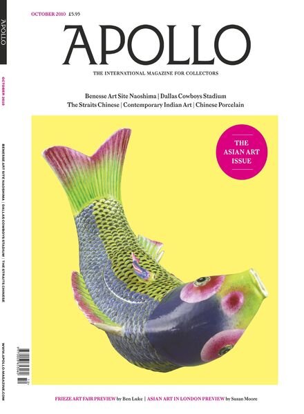 Apollo Magazine – October 2010 Cover