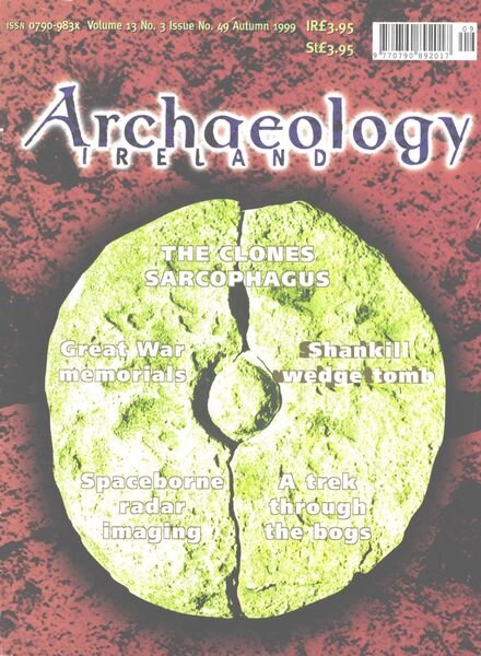 Archaeology Ireland – Autumn 1999 Cover