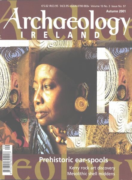 Archaeology Ireland – Autumn 2001 Cover