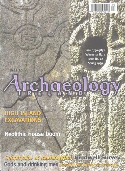 Archaeology Ireland – Spring 1999 Cover