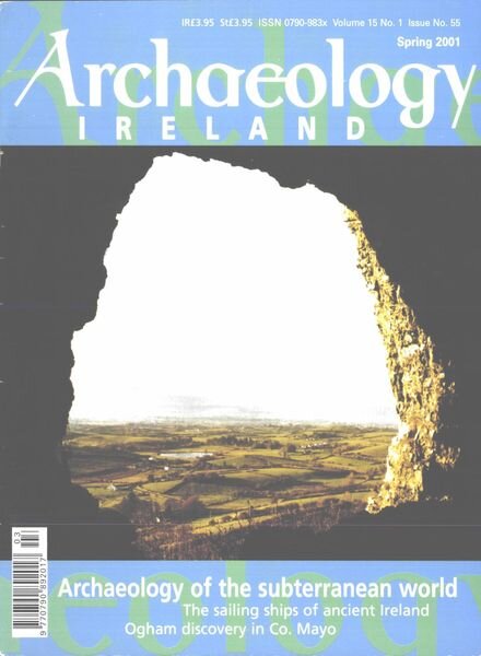 Archaeology Ireland – Spring 2001 Cover