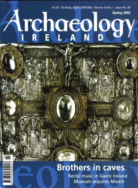 Archaeology Ireland – Spring 2002 Cover