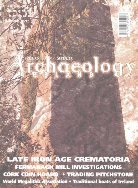 Archaeology Ireland – Summer 1999 Cover