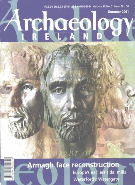 Archaeology Ireland – Summer 2001 Cover