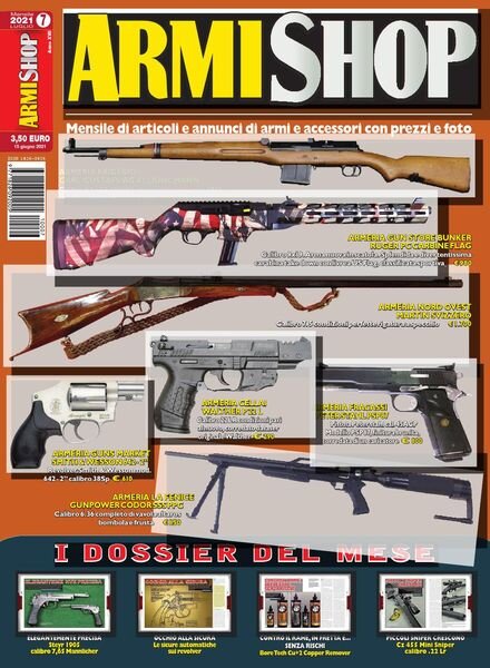 Armi Shop – Luglio 2021 Cover