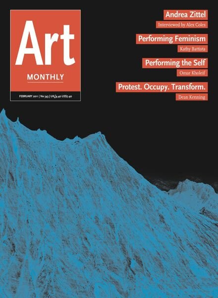 Art Monthly – February 2011 Cover