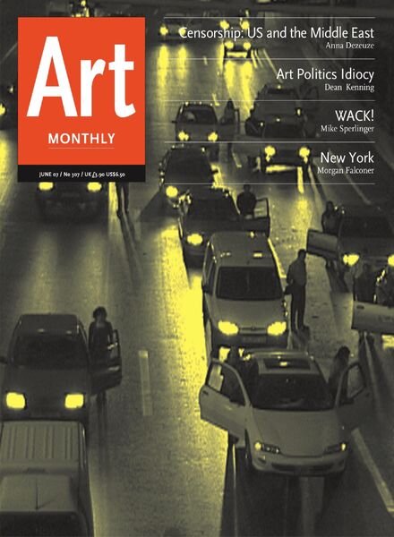 Art Monthly – June 2007 Cover