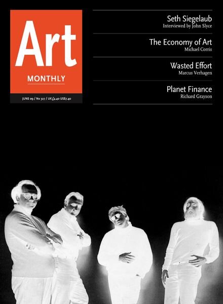 Art Monthly – June 2009 Cover