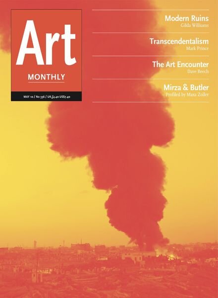 Art Monthly – May 2010 Cover