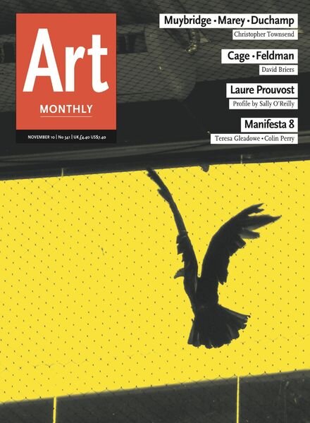 Art Monthly – November 2010 Cover