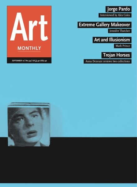 Art Monthly – September 2010 Cover