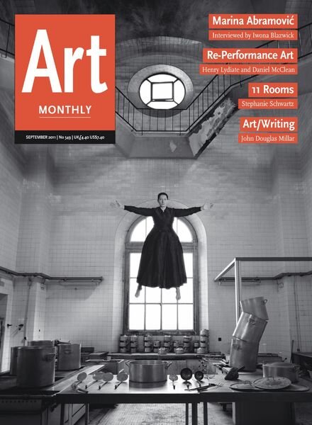 Art Monthly – September 2011 Cover