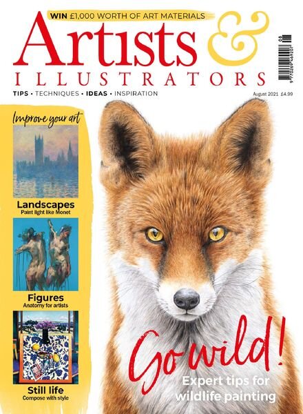 Artists & Illustrators – August 2021 Cover
