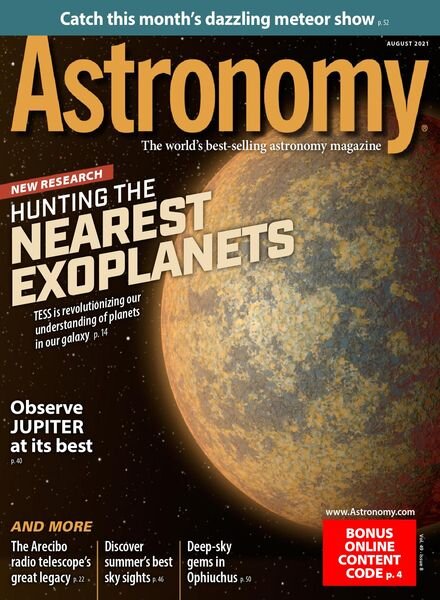 Astronomy – August 2021 Cover