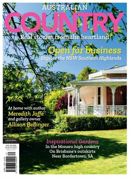 Australian Country – June-July 2021 Cover