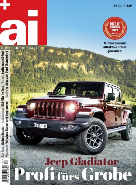 Auto-Illustrierte – Juli 2021 Cover