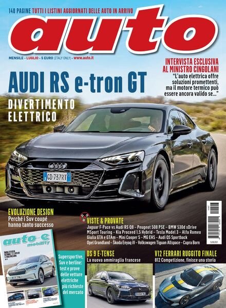 Auto – Luglio 2021 Cover