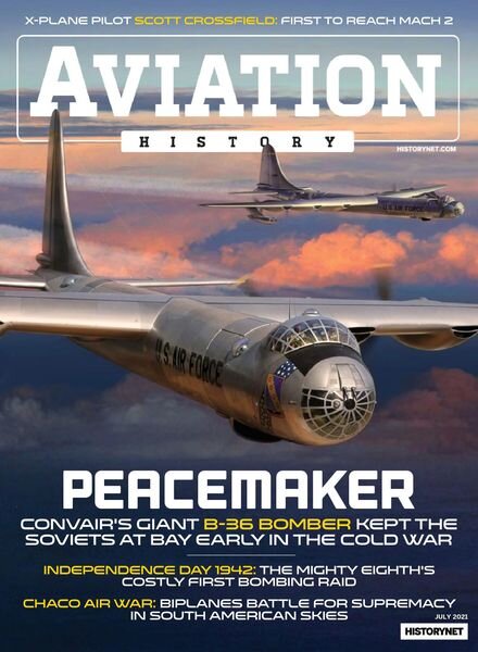 Aviation History – July 2021 Cover
