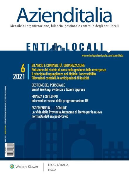 Azienditalia – Giugno 2021 Cover