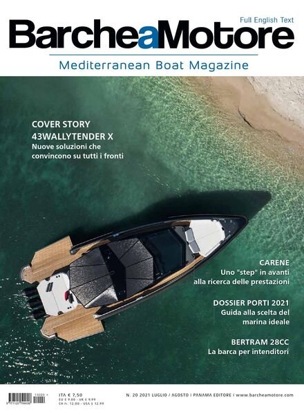Barche a Motore – Luglio-Agosto 2021 Cover