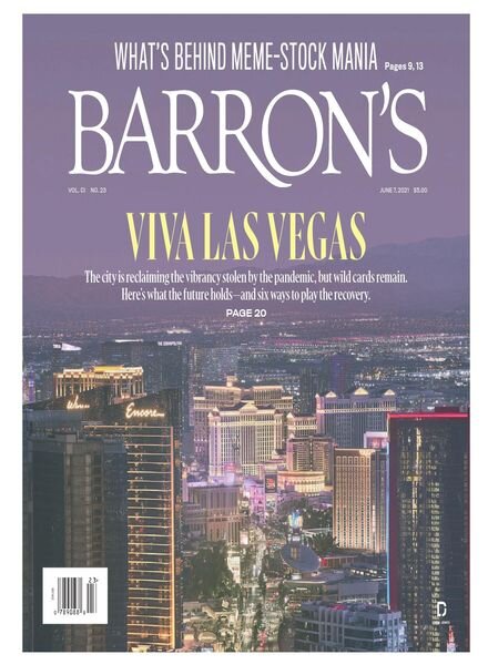 Barron’s – 07 June 2021 Cover