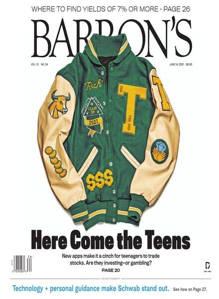 Barron’s – 14 June 2021 Cover