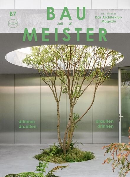 Baumeister – Juli 2021 Cover