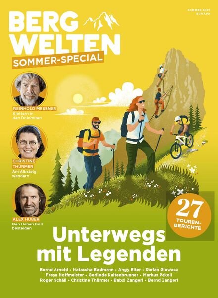 Bergwelten Germany – Sommer 2021 Cover