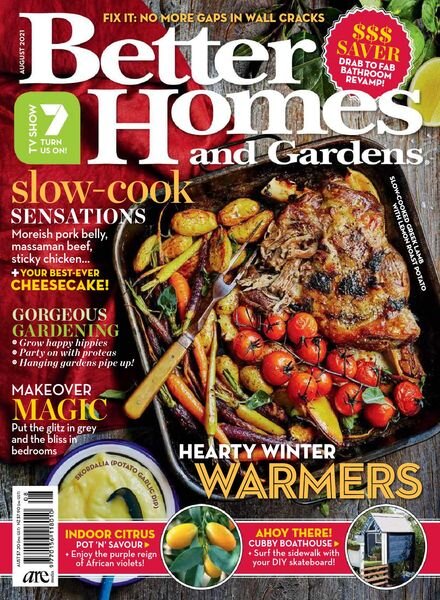 Better Homes and Gardens Australia – August 2021 Cover