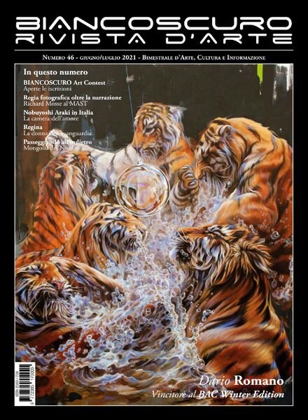 Biancoscuro Rivista d’Arte – Giugno-Luglio 2021 Cover