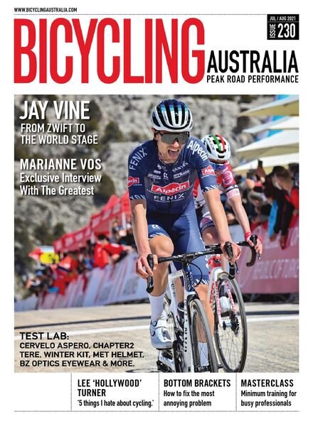 Bicycling Australia – July-August 2021 Cover