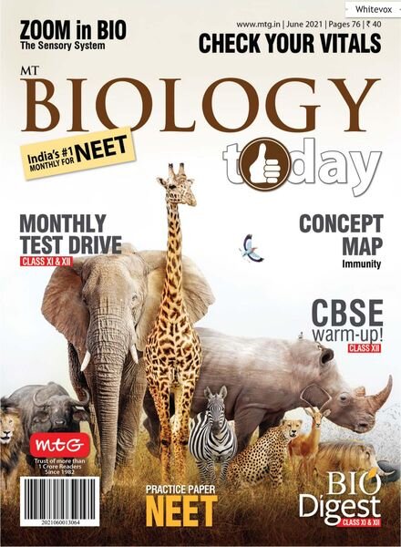Biology Today – June 2021 Cover