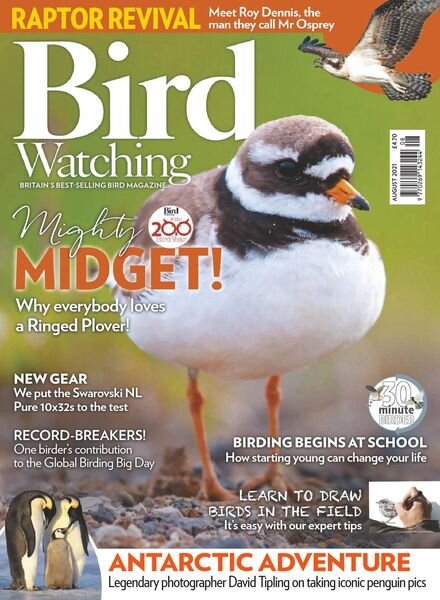Bird Watching UK – August 2021 Cover